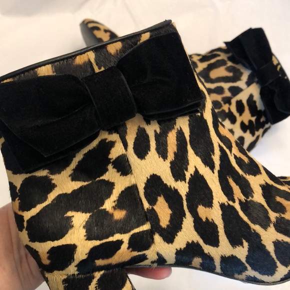 Kate Spade “Holly” Genuine Calf Hair Block Heel Booties, Size 6. Retail $358. - Picture 15 of 16